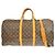 Louis Vuitton Keepall Bandoulière Monogram 55 Marrone