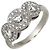 Autre Marque Tiffany & Co. Platin-Diamant-Bandring