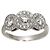 Autre Marque Tiffany & Co. Platin-Diamant-Bandring - Ansicht 2