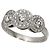 Autre Marque Tiffany & Co. Platin-Diamant-Bandring - Ansicht 5
