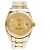 Orologio Rolex Oyster Perpetual Date 36mm Acciaio e Oro Giallo Argento D'oro