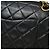 Chanel Vintage Classic Single Flap Quilted Lambskin Medium Nero - vista 6