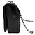 Sac à épaule Burberry Laura Chain Noir Argenté - vue 3