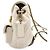 Coach Tabby gesteckter Leder Rucksack Weiß Gold Golden - Ansicht 3