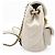 Coach Tabby gesteckter Leder Rucksack Weiß Gold Golden - Ansicht 4