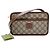 GUCCI Interlocking G Schultertasche Pochette Braun