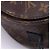 Louis Vuitton Monogram Palm Springs Rucksack PM Braun Schwarz Beige - Ansicht 12