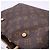 Bolso Louis Vuitton Monogram Montaigne BB Castaño Beige - vista 4