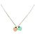 Autre Marque Collana con pendente Tiffany Turn to Heart Argento Blu