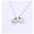 Autre Marque Collana con pendente Tiffany Turn to Heart Argento Blu - vista 3