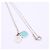 Autre Marque Collana con pendente Tiffany Turn to Heart Argento Blu - vista 6