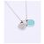 Autre Marque Collana con pendente Tiffany Turn to Heart Argento Blu - vista 7