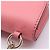 Borsa a tracolla Valentino Rockstud Glam Rock Rosa - vista 9