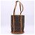 Borsa Louis Vuitton Monogram Bucket GM Marrone Beige - vista 2