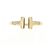 Autre Marque Anello Tiffany T Wire in oro giallo 18K - vista 2