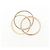 Anel Cartier Trinity em ouro rosa branco e amarelo 18K - vista 3