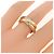 Anel Cartier Trinity em ouro rosa branco e amarelo 18K - vista 4