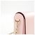Borsa a tracolla Cartier C DE CARTIER in vitello rosa - vista 6
