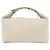 Hermès Hermes AU CARRE Brid à Black GM Handbag Pouch Beige - vista 2