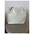 Borsa Tote Chanel in Pelle Ecru Bianco - vista 2