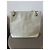 Borsa Tote Chanel in Pelle Ecru Bianco - vista 3