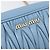 Borsa a tracolla Miu Miu Matelassé con catena in pelle 2way Blu chiaro Oro Auth BA15627V D'oro - vista 15