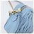 Borsa a tracolla Miu Miu Matelassé con catena in pelle 2way Blu chiaro Oro Auth BA15627V D'oro - vista 16