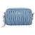 Borsa a tracolla Miu Miu Matelassé con catena in pelle 2way Blu chiaro Oro Auth BA15627V D'oro - vista 2