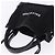 Borsa a mano BALENCIAGA Navy Cabas XS Canvas Black Silver 390346 Auth 201237A Nero Argento - vista 7
