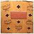 Borsa Tote MCM Vicetos PVC Pelle Marrone Tono Oro Auth 203356 - vista 16