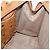 Borsa Tote MCM Vicetos PVC Pelle Marrone Tono Oro Auth 203356 - vista 19