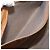 Borsa Tote MCM Vicetos PVC Pelle Marrone Tono Oro Auth 203356 - vista 21
