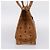 Borsa Tote MCM Vicetos PVC Pelle Marrone Tono Oro Auth 203356 - vista 4