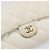 Cartera larga CHANEL Matelasse Caviar Skin White Gold CC Auth 200700 Blanco Dorado - vista 13