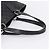 Borsa GUCCI GG Canvas Nero Argento 113017 Auth 203778 - vista 7