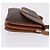 16 Céline Borsa a tracolla CELINE Macadam Canvas PVC Leather Brown Gold Auth 200927 Marrone D'oro - vista 4