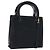 Borsa Salvatore Ferragamo Vala in camoscio 2way nera e oro autentica 202471 Nero D'oro