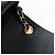 Borsa a tracolla CHANEL Matelasse con catena in pelle d'agnello nera e oro CC Auth 200775SM Nero D'oro - vista 18