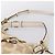 Borsa a Tracolla Coach Nylon 2way Beige Gold Auth 202750A D'oro - vista 8