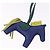 Hermès HERMES Rodeo MM Charm Leather Blue Auth 203043M - vista 10
