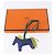 Hermès HERMES Rodeo MM Charm Leather Blue Auth 203043M - vista 17