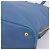 Borsa Tote PRADA in pelle Vittero Dino Blu Oro Auth 200767V D'oro - vista 10