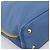 Borsa Tote PRADA in pelle Vittero Dino Blu Oro Auth 200767V D'oro - vista 11