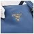 Borsa Tote PRADA in pelle Vittero Dino Blu Oro Auth 200767V D'oro - vista 14