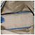 Borsa Tote PRADA in pelle Vittero Dino Blu Oro Auth 200767V D'oro - vista 19