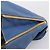 Borsa Tote PRADA in pelle Vittero Dino Blu Oro Auth 200767V D'oro - vista 26