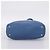 Borsa Tote PRADA in pelle Vittero Dino Blu Oro Auth 200767V D'oro - vista 9