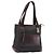 Borsa a mano GUCCI GG Canvas Marrone Scuro Argento 28893 Auth BA15708