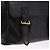 Zaino Gianni Versace in pelle nera e oro Auth BA15406 Nero - vista 15
