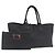 Borsa Cabas MM BOTTEGA VENETA INTRECCIATO in pelle nera 115664 Auth 200843A